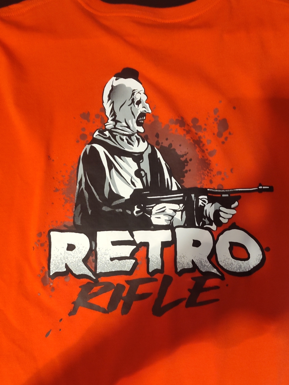 Retro Rifle Red T-Shirt Terrifier